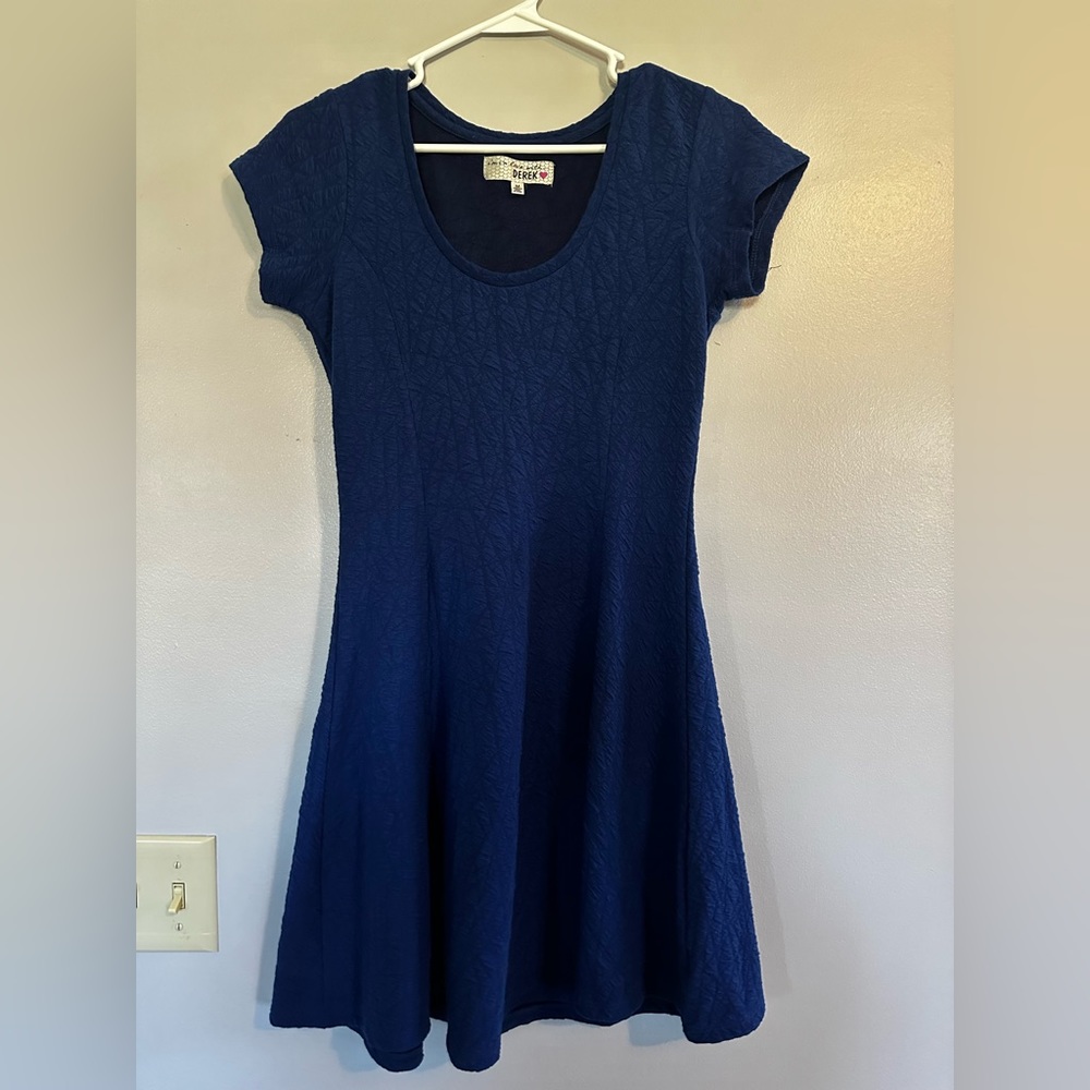 Blue summer everything dress.